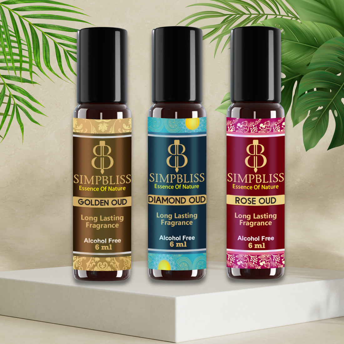 Golden Oud, Diamond Oud & Rose Oud